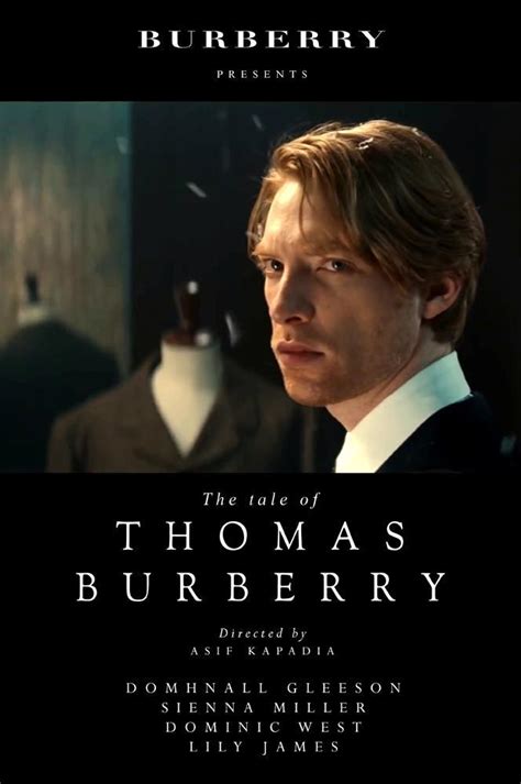 le film tale of the thomas burberry|thomas Burberry history.